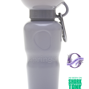 Classic Dog Travel Bottle - Grey