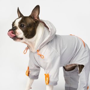 Sammy Splash Suit | Water-Resistant One-Piece Dog Raincoat - 2XL